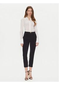 Elisabetta Franchi Spodnie materiałowe PA-076-51E2-V280 Czarny Regular Fit. Kolor: czarny. Materiał: syntetyk