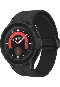 SAMSUNG - Smartwatch Samsung Galaxy Watch 5 Pro LTE 45mm Czarny (SM-R925FZKAEUE). Rodzaj zegarka: smartwatch. Kolor: czarny #1