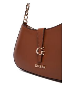 Guess Torebka Carrie HWVG98 96180 Brązowy. Kolor: brązowy. Materiał: skórzane #4