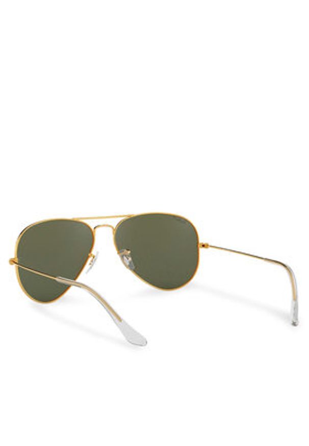 Ray-Ban Okulary przeciwsłoneczne Aviator 0RB3025 Złoty. Kolor: złoty