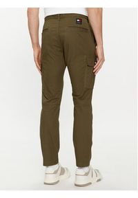 Tommy Jeans Spodnie materiałowe Austin DM0DM18940 Zielony Slim Fit. Kolor: zielony. Materiał: bawełna #5