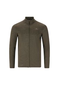 Kurtka z dresu Whistler Kalle. Kolor: czarny, zielony, wielokolorowy. Materiał: dresówka. Długość rękawa: długi rękaw. Styl: sportowy, elegancki