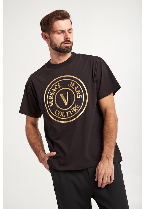 Versace Jeans Couture - T-shirt męski VERSACE JEANS COUTURE