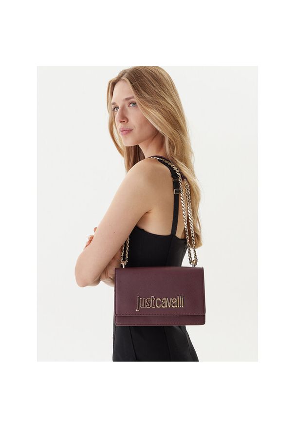 Torebka Just Cavalli. Kolor: fioletowy