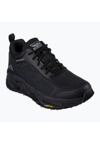 skechers - Buty męskie SKECHERS Arch Fit Road Walker Pyles Peak. Kolor: czarny. Model: Skechers Sport. Sport: turystyka piesza