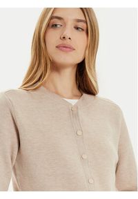 Tatuum Kardigan Angie T2420.100B Beżowy Regular Fit. Kolor: beżowy. Materiał: syntetyk #4