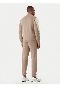 EA7 Emporio Armani Dres 7M001610 AF12451 U6167 Beżowy Regular Fit. Kolor: beżowy. Materiał: bawełna #6