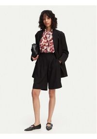 ACCESS FASHION Bermudy 63-5115-183 Czarny Relaxed Fit. Kolor: czarny. Materiał: syntetyk #5