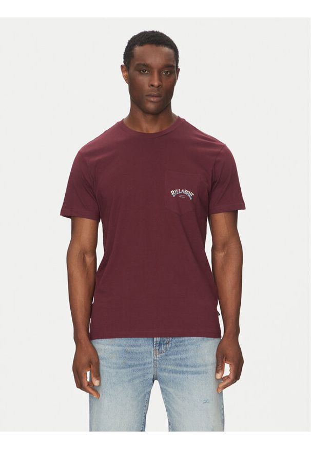 Billabong T-Shirt EBYZT00175 Fioletowy Regular Fit. Kolor: fioletowy. Materiał: bawełna