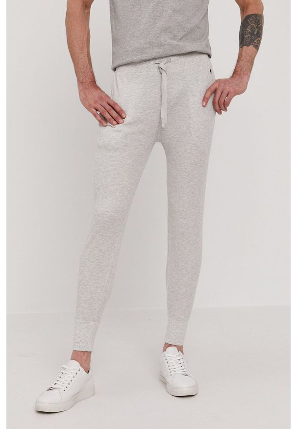 Polo Ralph Lauren - Spodnie. Okazja: na co dzień. Kolor: szary. Styl: casual