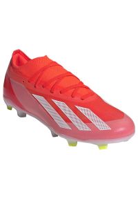 Adidas - Buty piłkarskie adidas X Crazyfast Pro M IF0676 czerwone. Zapięcie: sznurówki. Kolor: czerwony. Materiał: syntetyk, guma. Sport: piłka nożna #5