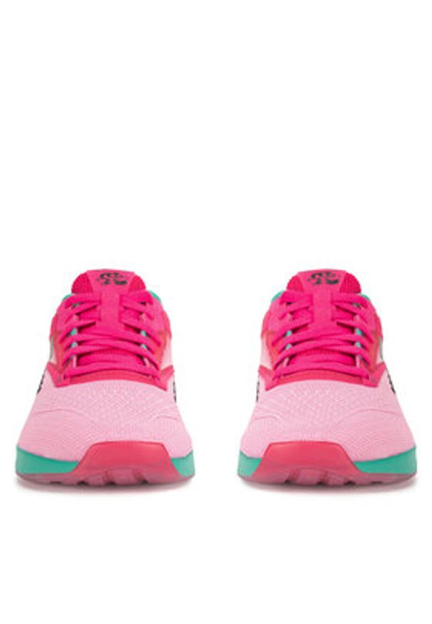 Reebok Sneakersy Nano X4 100211632 Różowy. Kolor: różowy. Materiał: materiał