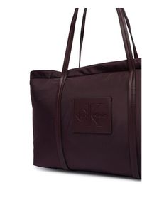 Calvin Klein Torebka Medium Tote LV04F3869G Bordowy. Kolor: czerwony #5