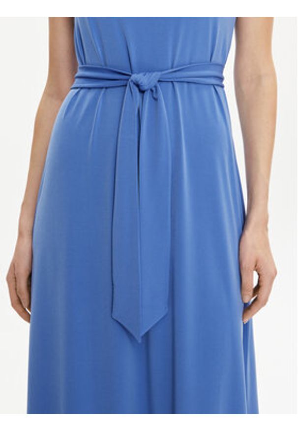 Marella Sukienka koktajlowa Eracle 2413621054 Niebieski Regular Fit. Kolor: niebieski. Materiał: syntetyk. Styl: wizytowy