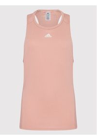 Adidas - adidas Koszulka techniczna Wtr Heat.Rdy Tk HC0577 Różowy Regular Fit. Kolor: różowy. Materiał: syntetyk