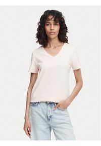 Calvin Klein Jeans T-Shirt Archive LV047B205G Różowy jasny Regular Fit. Kolor: różowy. Materiał: bawełna #1