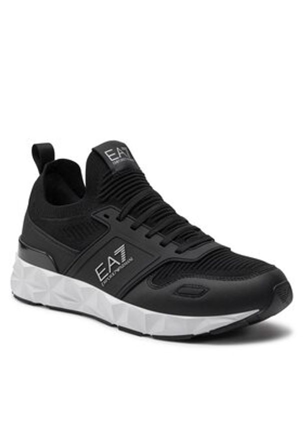 EA7 Emporio Armani Sneakersy X8X175 XK380 Q739 Czarny. Kolor: czarny. Materiał: materiał