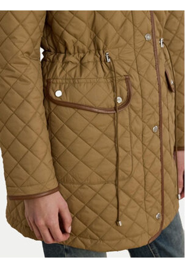 Lauren Ralph Lauren - LAUREN RALPH LAUREN Kurtka przejściowa 297979534002 Brązowy Straight Fit. Kolor: brązowy. Materiał: syntetyk
