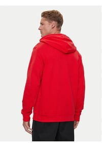 Adidas - adidas Bluza Graphic IZ4835 Czerwony Loose Fit. Kolor: czerwony. Materiał: bawełna #3