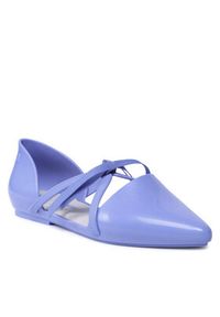melissa - Melissa Baleriny Pointy Stripe Jason 33435 Fioletowy. Kolor: fioletowy #7