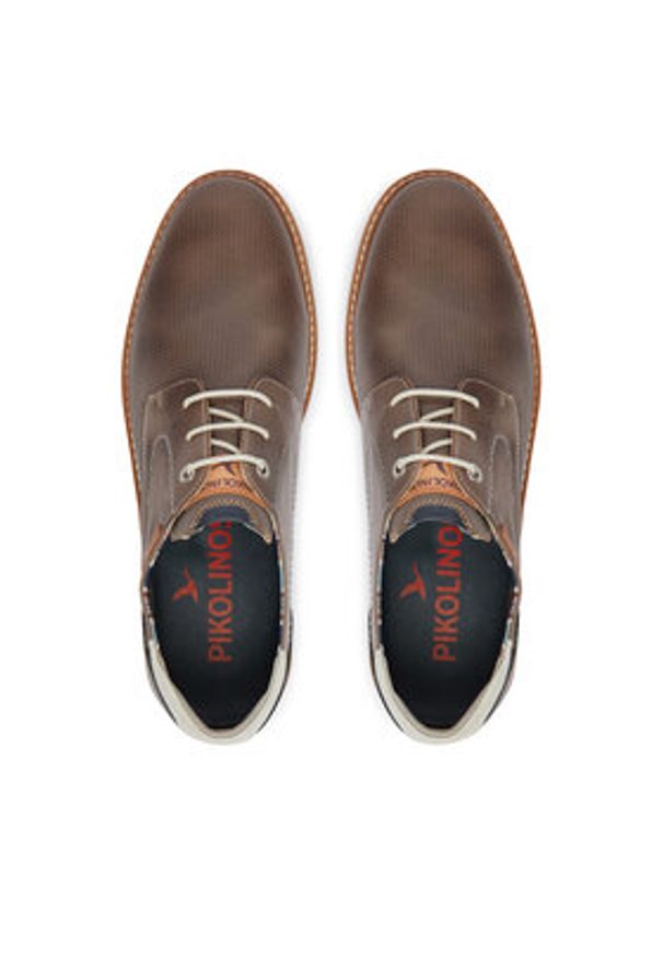 Pikolinos Półbuty Berna M8J-4322C1 Szary. Kolor: szary. Materiał: skóra