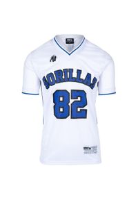 GORILLA WEAR - Koszulka fitness męska Gorilla Wear San Mateo. Kolor: niebieski, wielokolorowy, biały. Sport: fitness #1