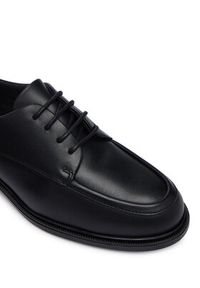 TOMMY HILFIGER - Tommy Hilfiger Oxfordy Classoc Leather Derby FW0FW09487 Czarny. Kolor: czarny. Materiał: skóra #6