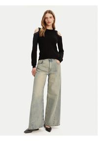 only - ONLY Sweter Gila 15339512 Czarny Regular Fit. Kolor: czarny. Materiał: syntetyk