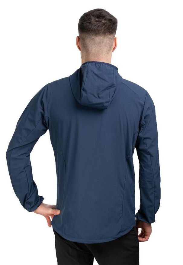Kurtka softshell męska Rab Borealis. Kolor: niebieski. Materiał: softshell