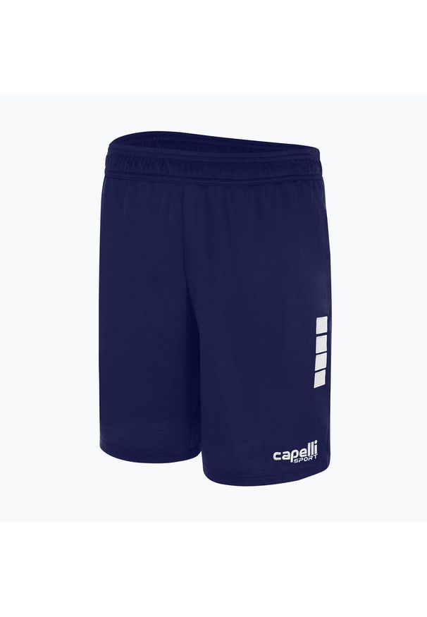 CAPELLI SPORT - Spodenki piłkarskie męskie Capelli Uptown Adult Training. Kolor: niebieski. Długość: krótkie. Sezon: lato. Sport: piłka nożna