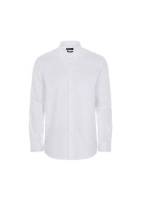Ochnik - Koszula męska. Kolor: biały. Materiał: bawełna. Długość: długie #4