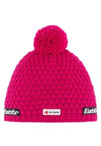 Eisbar - Czapka dla dorosłych Trail Pompon MU SKA. Kolor: różowy. Materiał: wełna, poliester. Styl: sportowy
