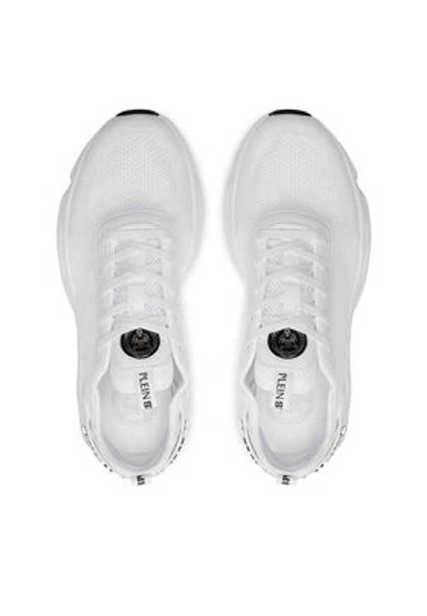 Plein Sport Sneakersy UADS USC0608 STE003N Biały. Kolor: biały. Materiał: materiał