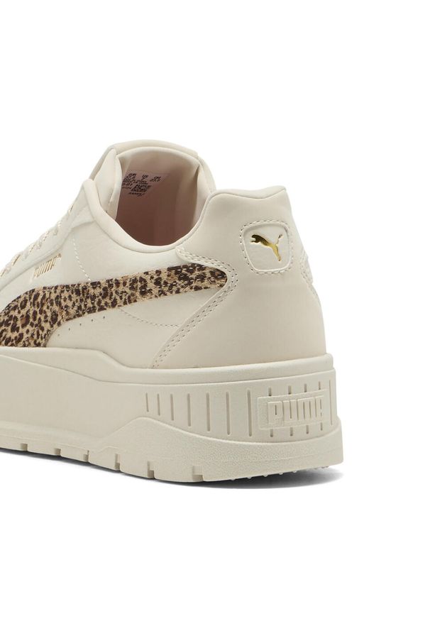 Puma - Damskie sneakersy Karmen II Animal Flair PUMA. Okazja: na co dzień. Kolor: beżowy