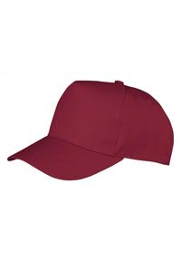 RESULT HEADWEAR - Czapka Z Daszkiem Boston Dla Dzieci. Kolor: brązowy, wielokolorowy, czerwony