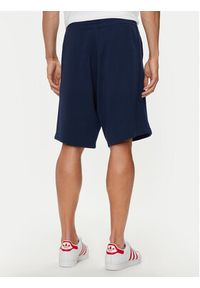 Adidas - adidas Szorty sportowe Essentials Trefoil IY8521 Granatowy Regular Fit. Kolor: niebieski. Materiał: bawełna. Styl: sportowy #3