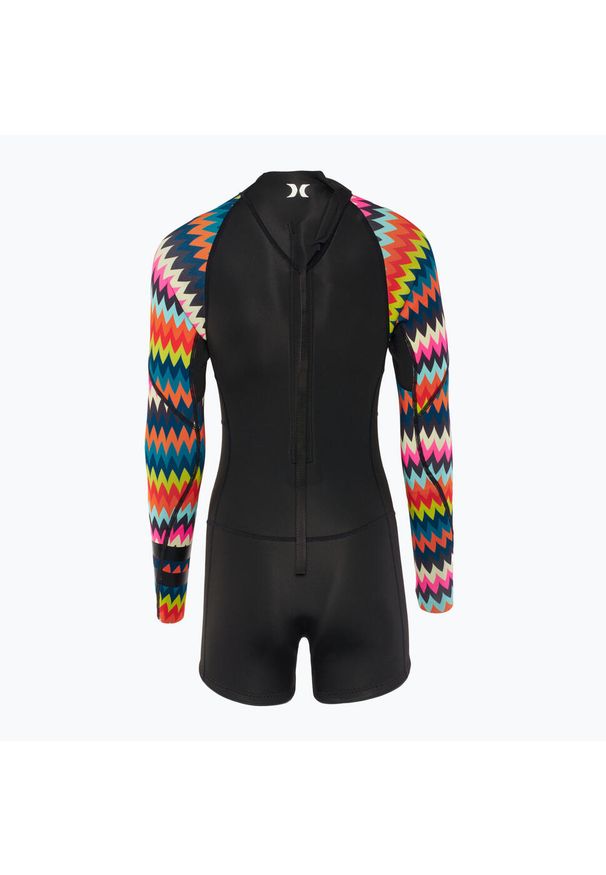 Pianka do pływania damska Hurley Advant 2 mm Shorty Springsuit. Kolor: czarny