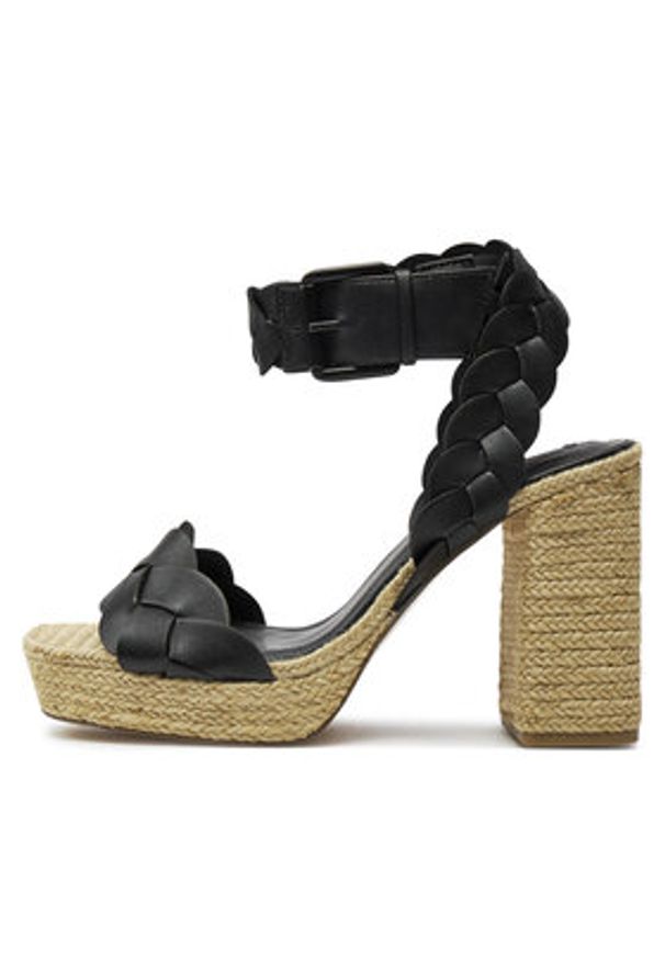 Pepe Jeans Sandały Lenny Braid PLS90652 Czarny. Kolor: czarny. Materiał: skóra