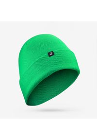 WEDZE - Czapka narciarska dla dorosłych Wedze Rider 500. Kolor: zielony. Materiał: akryl, materiał. Sezon: zima. Styl: sportowy #1