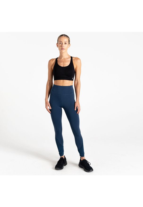 DARE 2B - Damskie legginsy turystyczne Power. Kolor: szary, niebieski, wielokolorowy. Materiał: tkanina. Sport: fitness