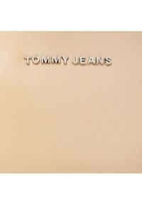 Tommy Jeans Torebka Academia Crossover AW0AW12550 Beżowy. Kolor: beżowy. Materiał: skórzane #4