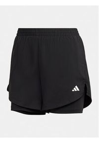 Adidas - adidas Szorty sportowe Training Minimal HN1044 Czarny Regular Fit. Kolor: czarny. Materiał: syntetyk #3