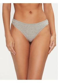 Calvin Klein Underwear Komplet 3 par stringów 000QD5217E Kolorowy. Materiał: bawełna. Wzór: kolorowy #6