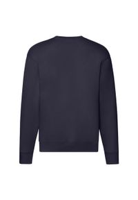 FRUIT OF THE LOOM - Męska Bluza Rozpinana Premium. Kolor: niebieski