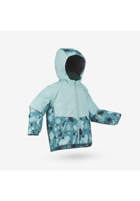 WEDZE - Kurtka narciarska dla dzieci Quechua 500 Toddler. Kolor: niebieski. Materiał: polar. Sezon: zima. Sport: narciarstwo