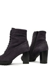 HÖGL Botki 0-187832-32000 Granatowy. Kolor: niebieski. Materiał: skóra, zamsz #5