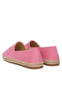 DeeZee Espadryle Q124-1 Różowy. Kolor: różowy. Materiał: materiał