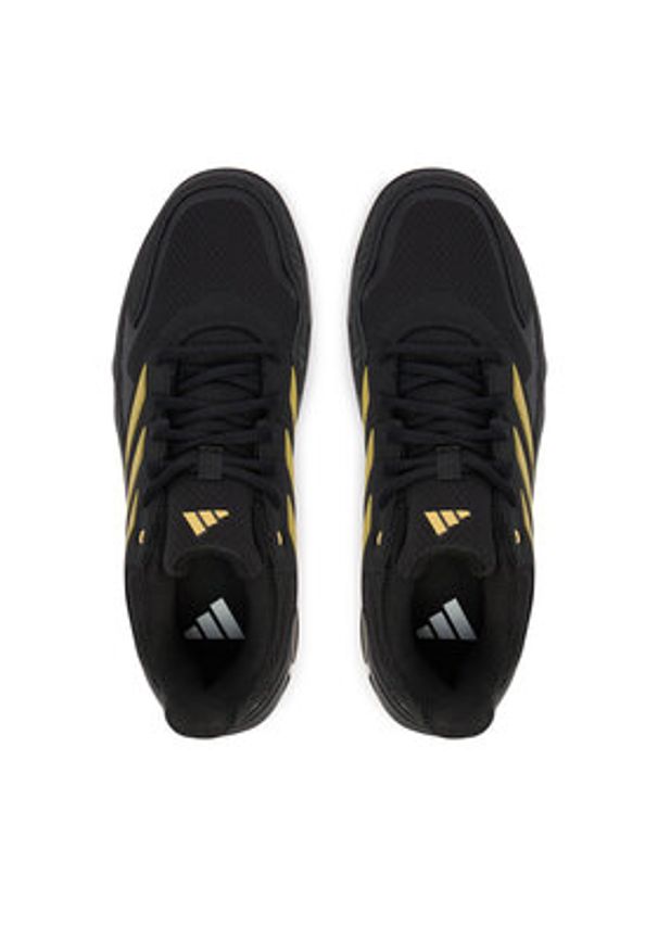 Adidas - adidas Buty do tenisa Courtjam Control 3 KI0798 Czarny. Kolor: czarny. Materiał: materiał. Sport: tenis
