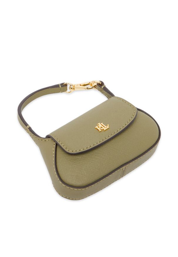 Lauren Ralph Lauren - LAUREN RALPH LAUREN Bilonówka 432P15687001 Zielony. Kolor: zielony. Materiał: skóra