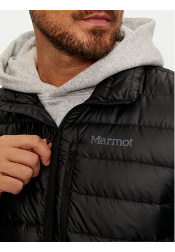 Marmot Kurtka puchowa Highlander M15915 Czarny Regular Fit. Kolor: czarny. Materiał: syntetyk